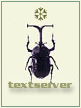 Ist das ein Käfer? Und was soll dieser Käfer hier? Soll der Käfer ein Logo sein? Und was haben Texte mit Käfern zu tun?